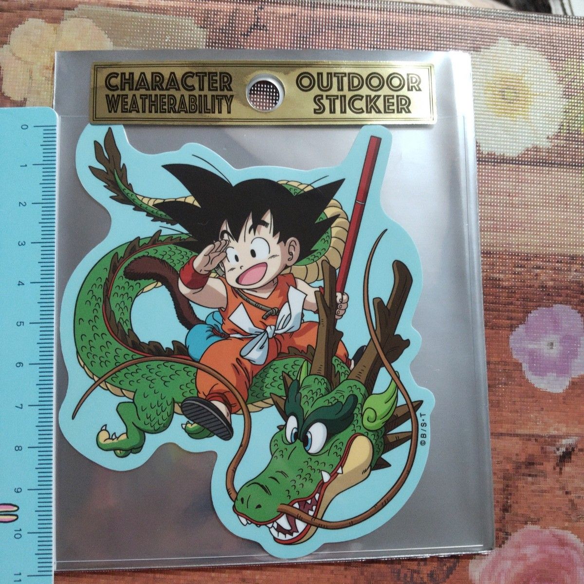 ドラゴンボールDAIMA クリアファイル 悟空 ステッカー 5セット