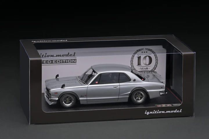 10周年記念モデル イグニッションモデル 1/18 Nissan Skyline 2000 GT