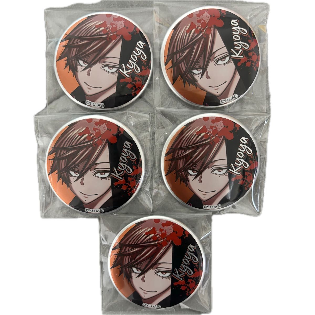 桃源暗鬼バニー缶バッジメディコス花魁坂京夜