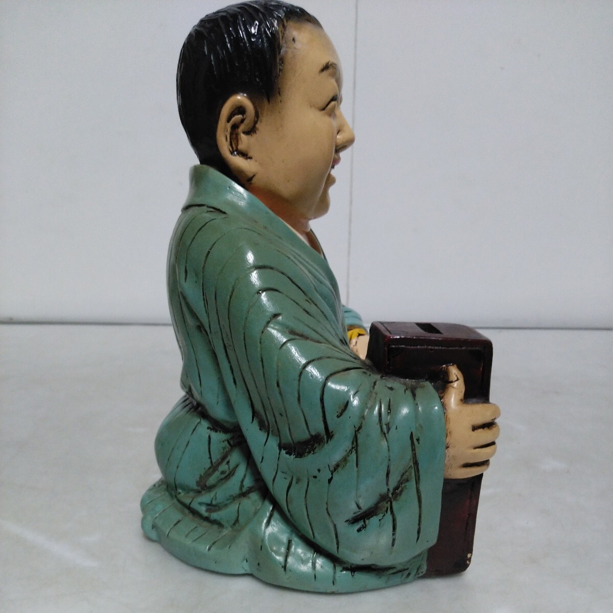 Yahoo!オークション - 商売繁盛 仙台四郎 仙台四朗 縁起物 貯金箱 置物