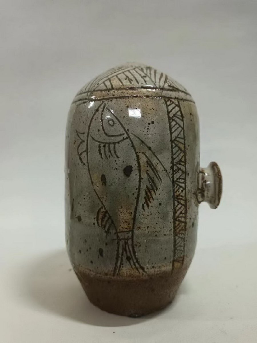 裏千家十六代 坐忘斎 自作茶杓 銘:玉井 共筒共箱 黒田正玄下削 無傷 竹