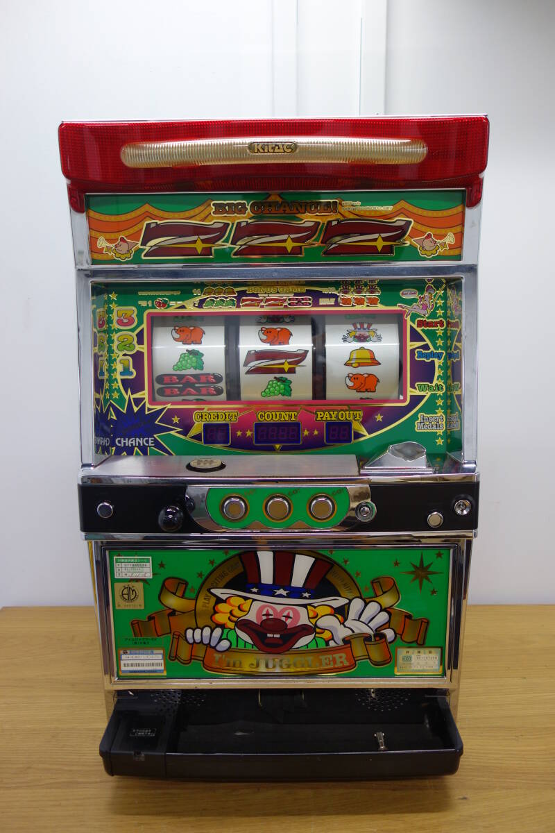 北電子 6号機 アイムジャグラーEX-TP 緑パネル スロット実機 状態良好