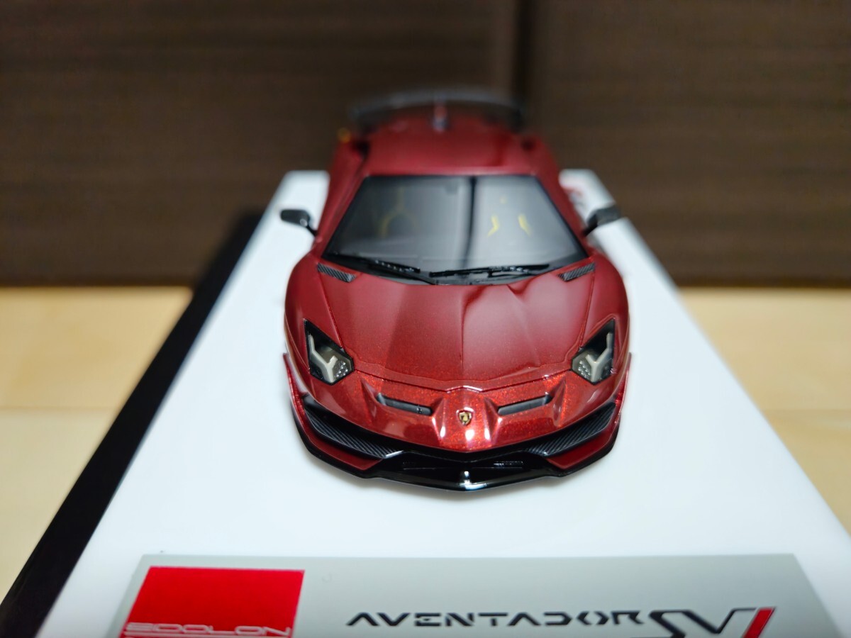 1/43アイドロンランボルギーニアヴェンタドールSVJアクセルワークス