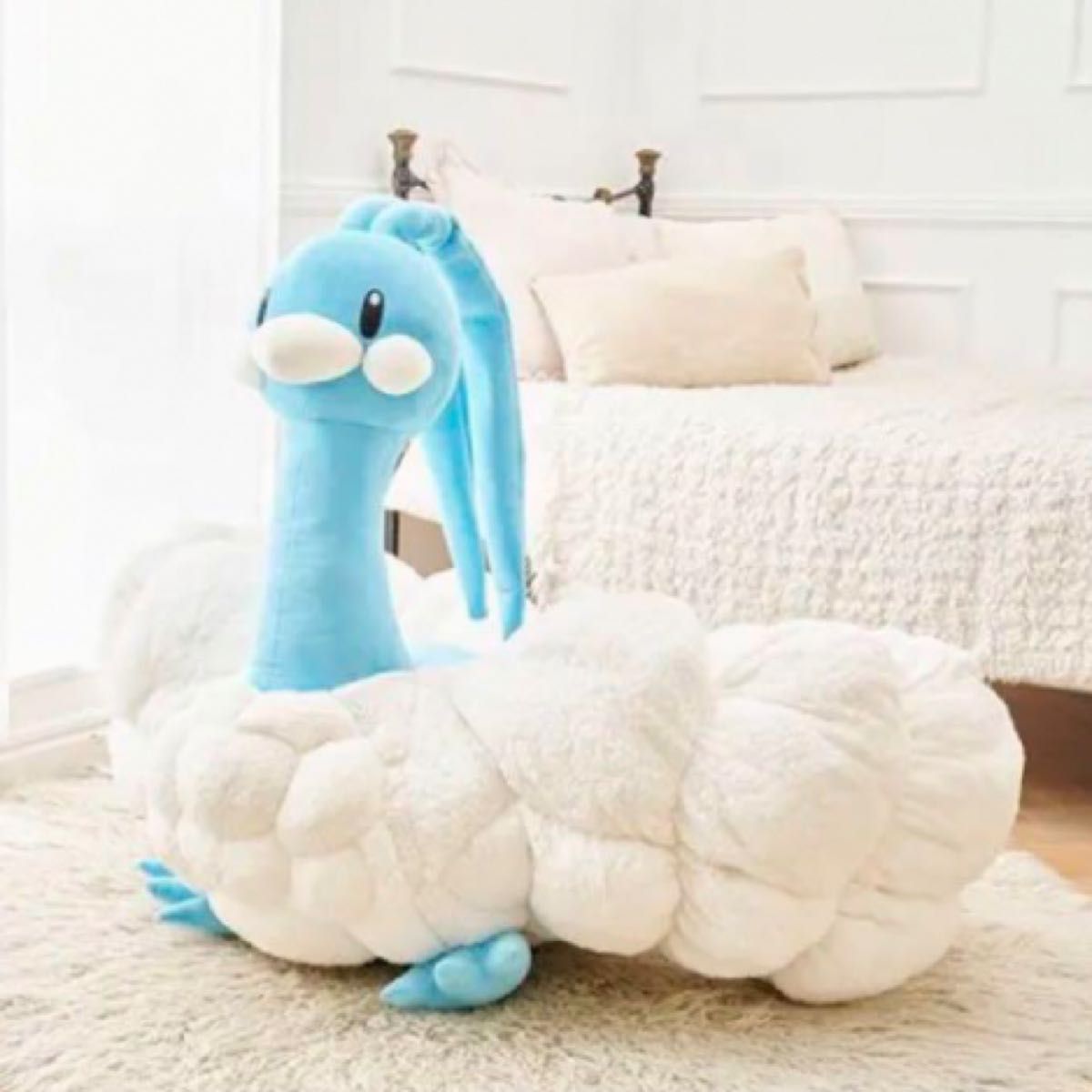 ポケモン チルタリス 等身大 ぬいぐるみ ふとんは羽毛！？「ぬいぐるみ