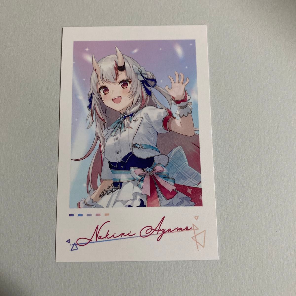 百鬼あやめホロライブexpo エキスポ 5th fes チェキ風カード