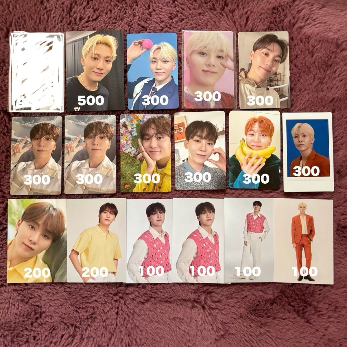 SEVENTEEN セブチ トレカ ⑤ 〜バラ売り可〜