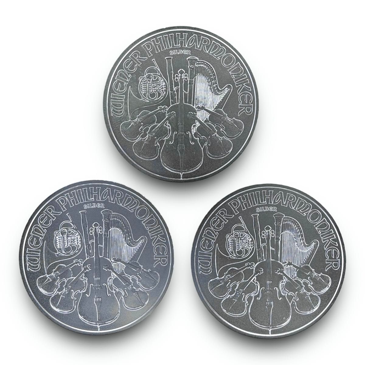 2024年ウィーン銀貨3枚