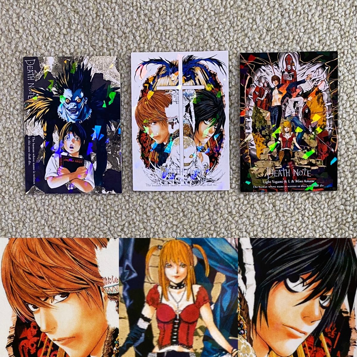 セール DEATH NOTE カード デスノート 01 スペシャルレアカード ホロ