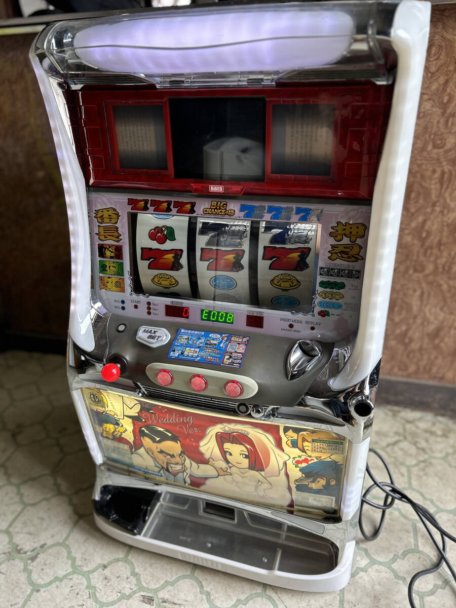 Yahoo!オークション - パチスロ実機「押忍番長」（4号機）ジャンク品＆