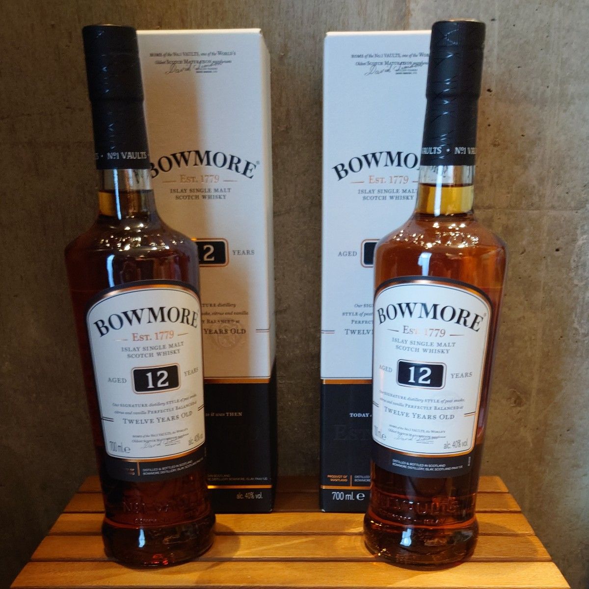 未開封ボウモアBOWMORE 12年2本セット