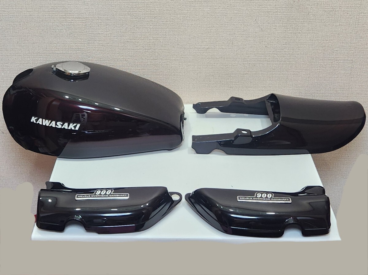 Z1 Z2 タンク外装 MRS キャンディーブラック ゴースト