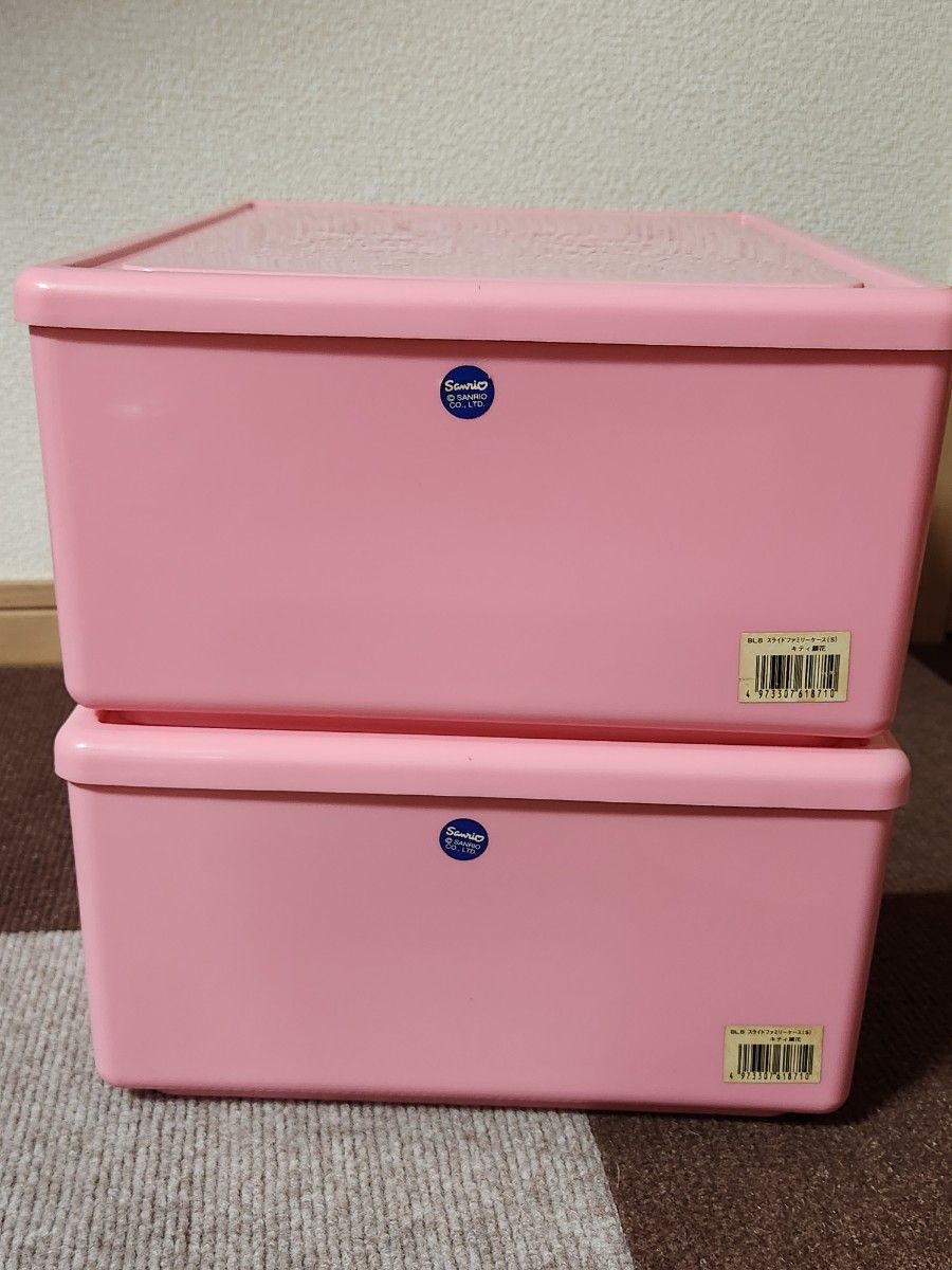 1997年激レア ハローキティ 小物入れ 引き出し収納ケース サンリオ