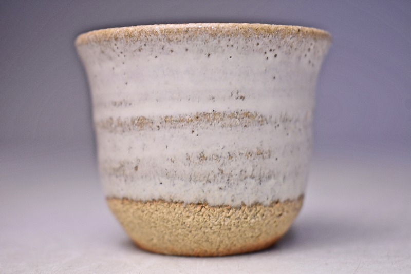 中里隆☆唐津南蛮湯呑☆共箱・栞 中里隆☆唐津南蛮湯呑☆共箱・栞