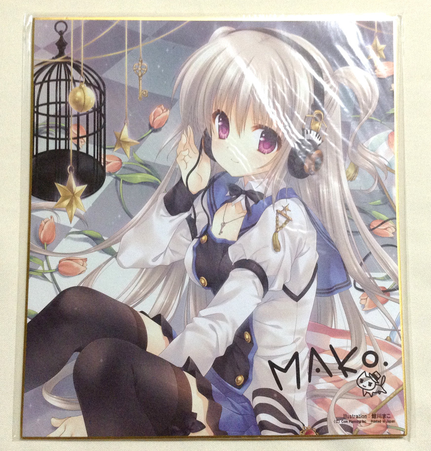 オトメドメイン 西園寺風莉 湊くん人形☆描き下ろし色紙A館川まこ