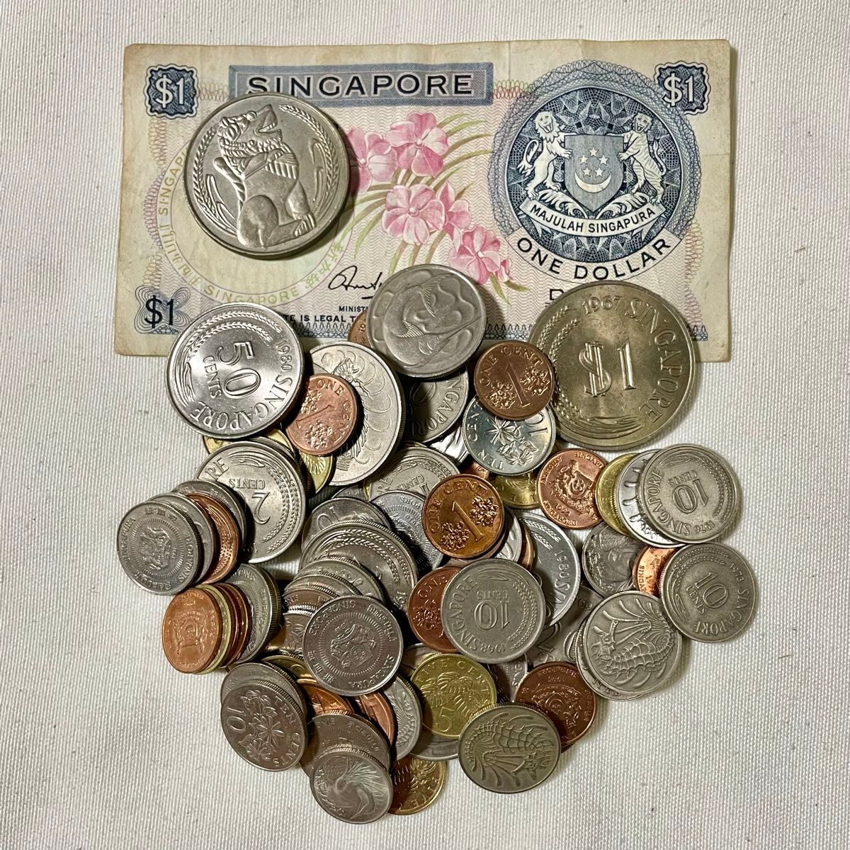 外国コイン シンガポール ドル 旧硬貨 セント 旧紙幣｜Yahoo!フリマ