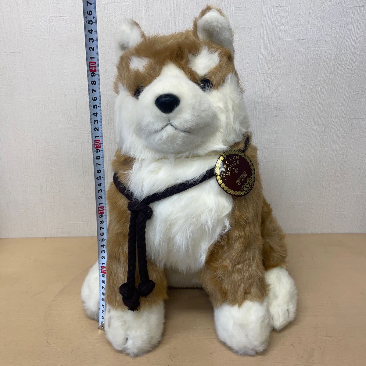 ハスキーの子犬ぬいぐるみ HIROKUN HOUSE ハスキー犬 ぬいぐるみ 特大