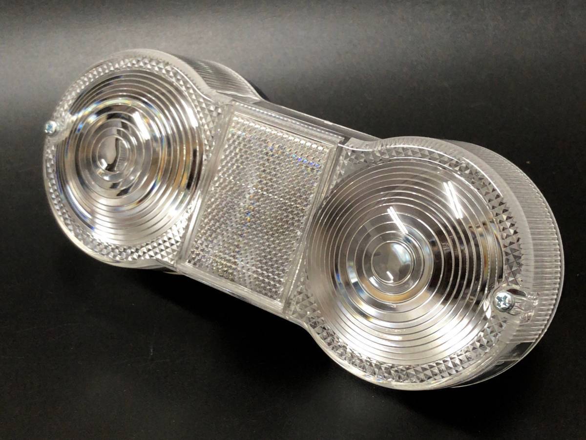 SUZUKI GT380 純正タイプ テールランプ クリア (2灯式)