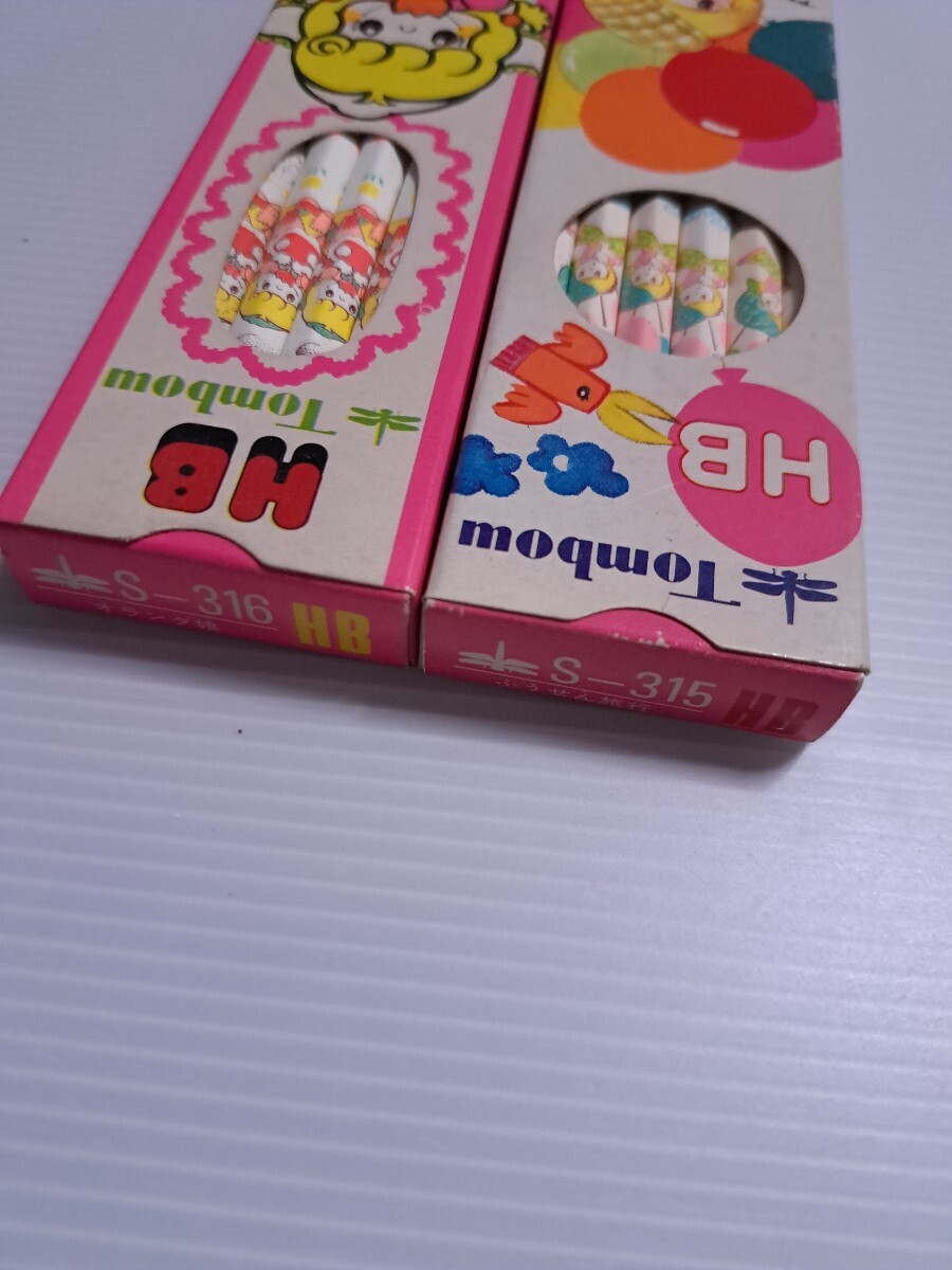 新品 未使用 昭和レトロな鉛筆 Tombow トンボ鉛筆 絵アスカレイ 2