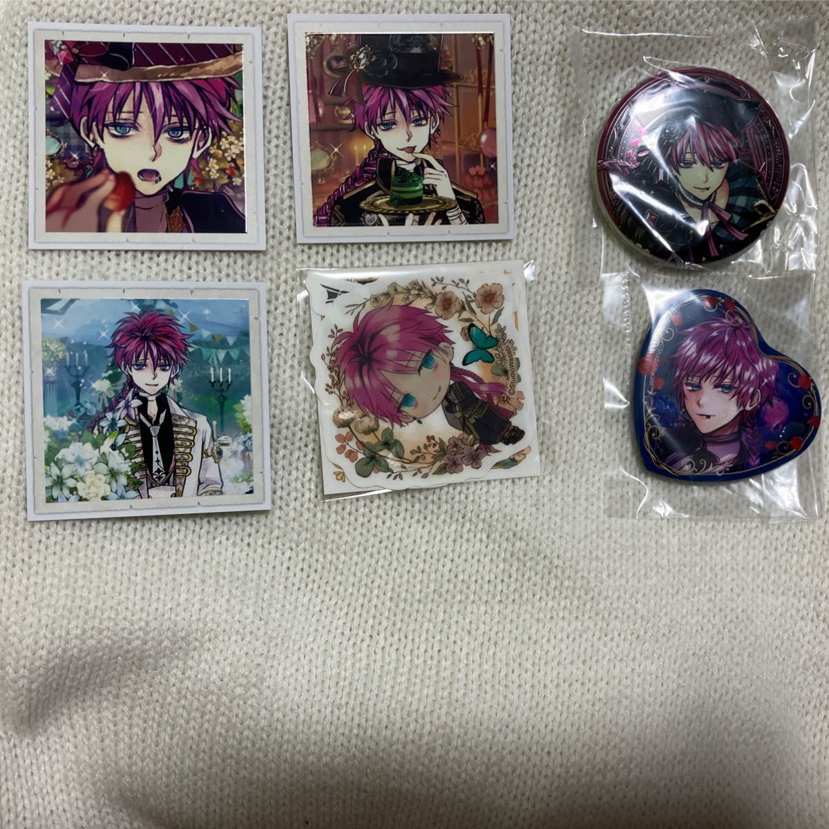 あくねこ フェネス 缶バッジ メタル あくねこ展 フェネス メタル缶