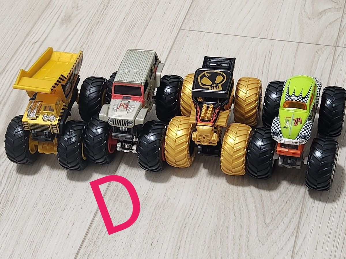 ホットウィール モンスタートラック 5台+プレミアム1台 ホットウィール