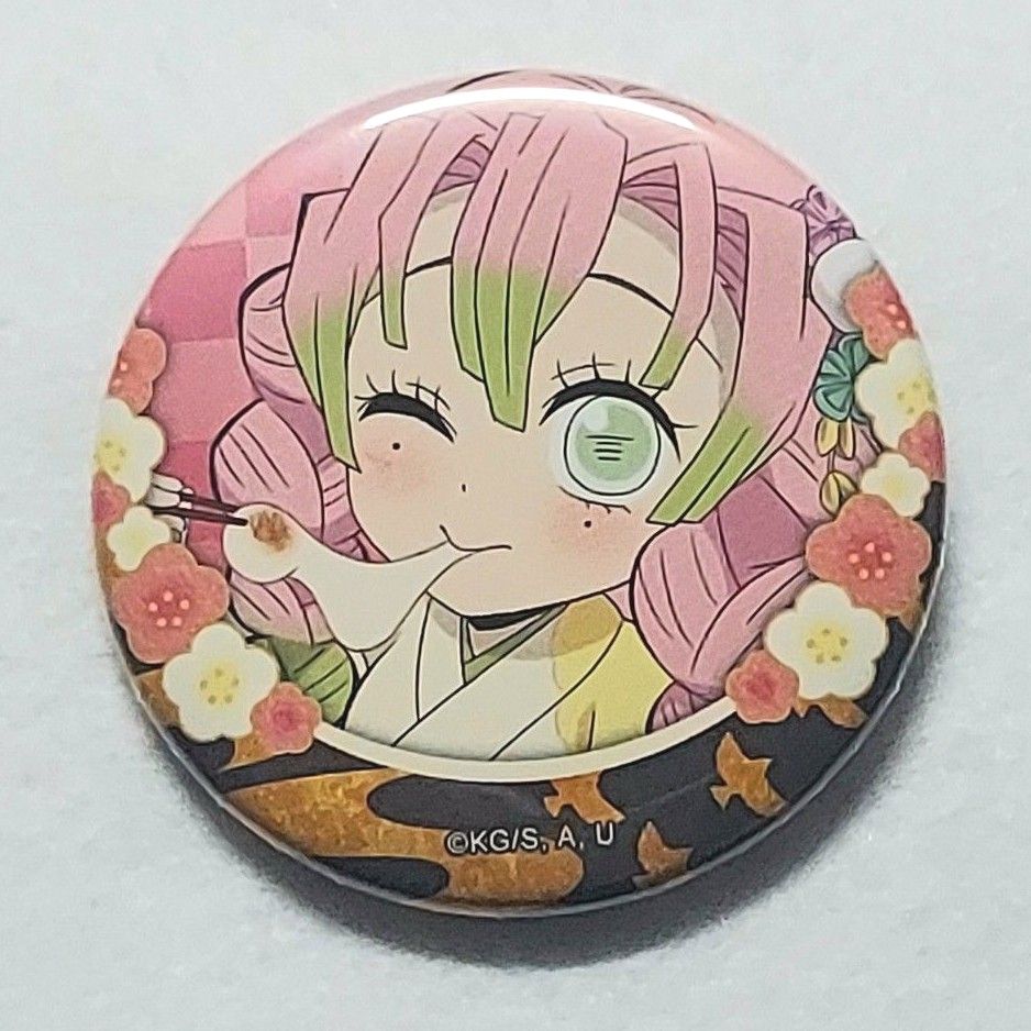 鬼滅の刃 卯年 缶バッチ 甘露寺蜜璃 鬼滅の刃 AGF2023 卯年 缶バッジ