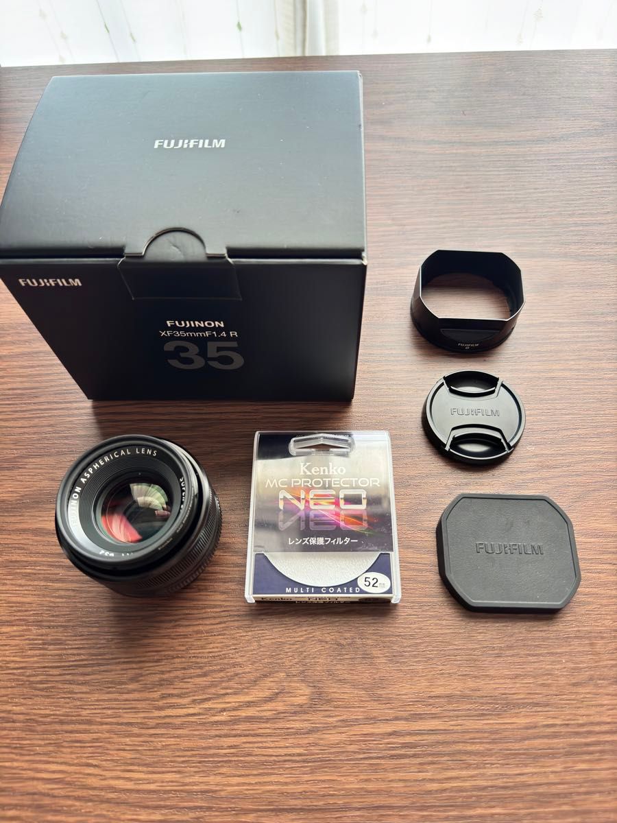 FUJIFILM xf35mm f1.4 保護フィルター付き
