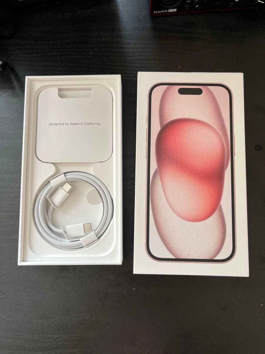 iPhone 15 256GB ピンク 空箱 Apple 付属品あり｜Yahoo!フリマ（旧