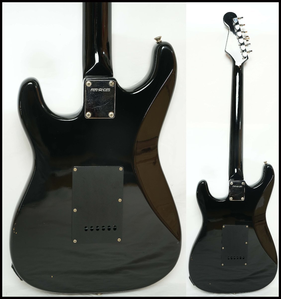 フェルナンデス ストラトキャスター 黒 FERNANDES Yahoo!オークション