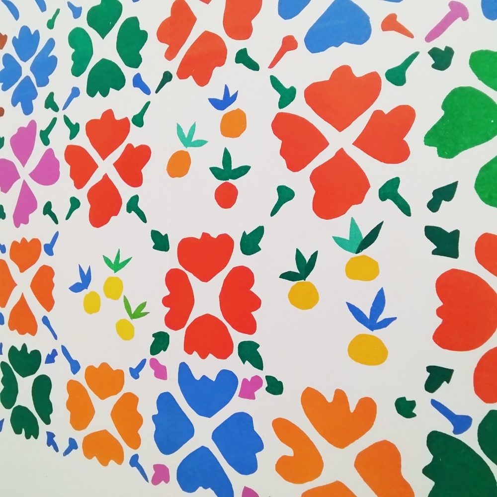 アンリ・マティス「花束」ヴェルヴ誌より 1958年 オリジナルリトグラフ