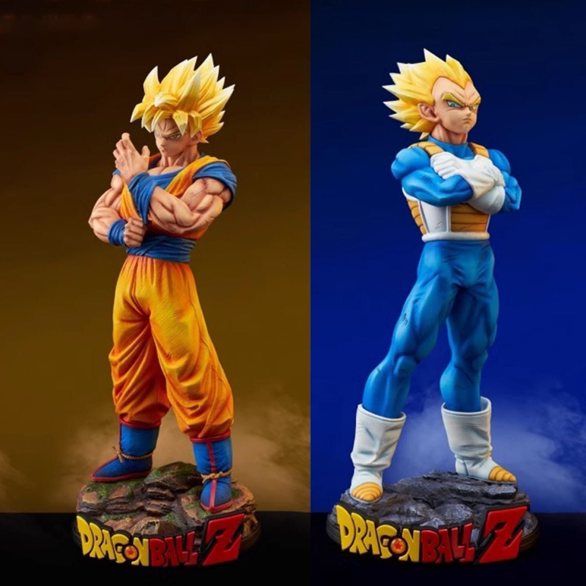 ドラゴンボール フィギュア MSP 孫悟空 ベジータ2体セットリペイント品