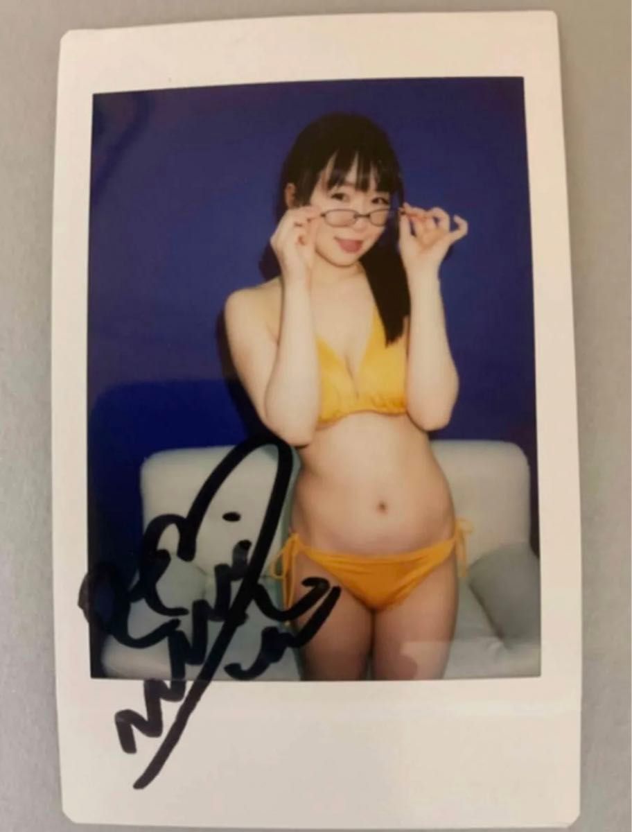 七瀬みるあ 直筆サイン入りチェキ 水着 【公式通販】