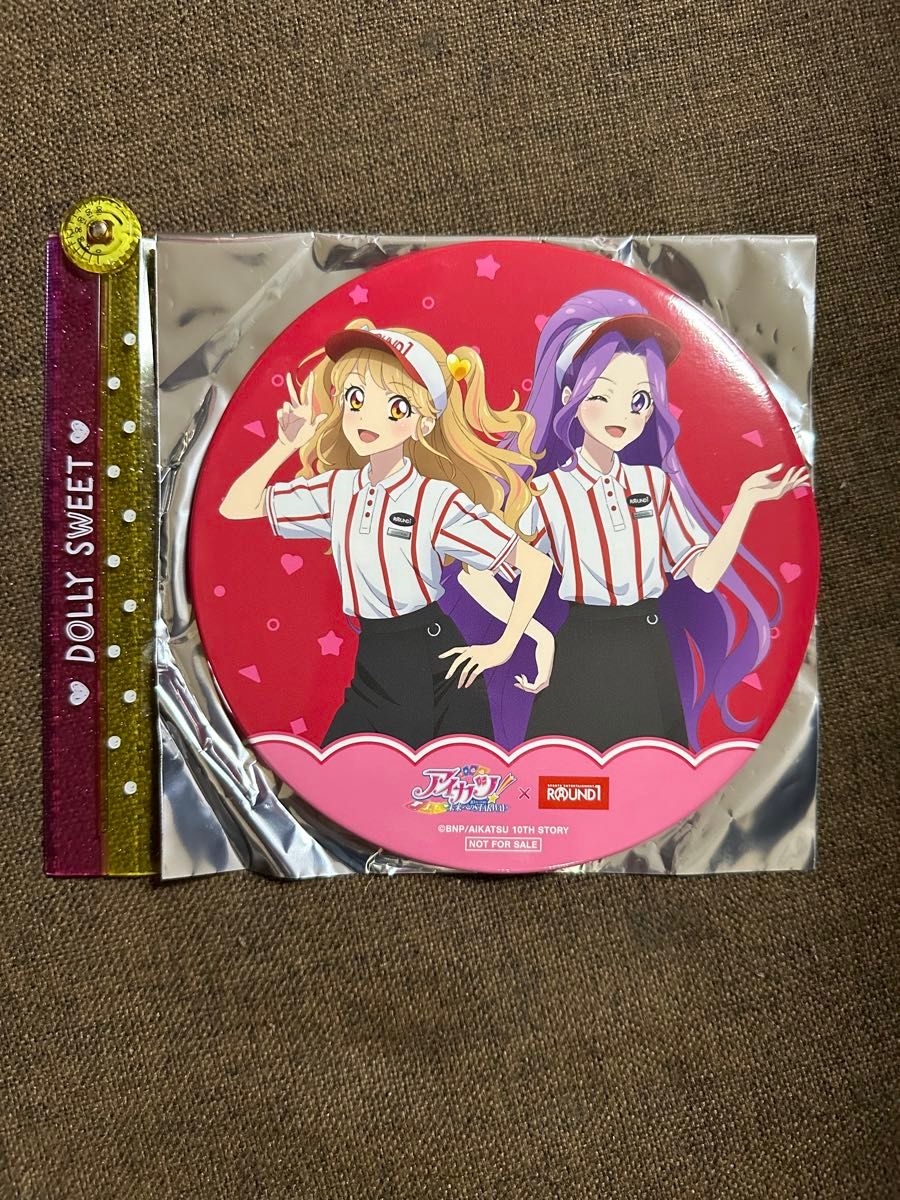 アイカツ stage缶バッジ 神崎美月 夏樹みくる 斬*迎様 アイカツ 夏樹
