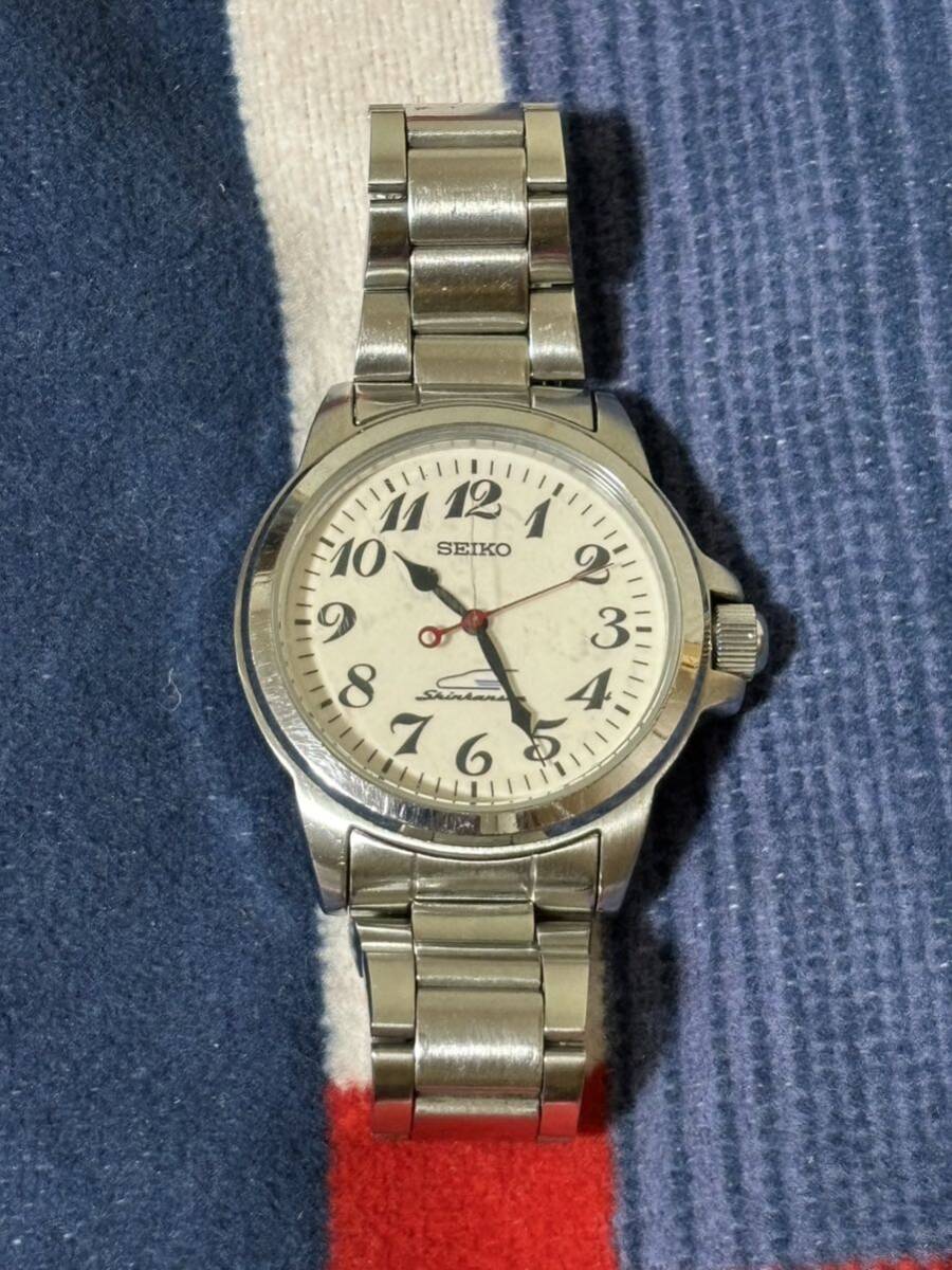 当選品 新幹線女性乗務員用 腕時計 稼働品 蓄光 JR東海 セイコー 電池