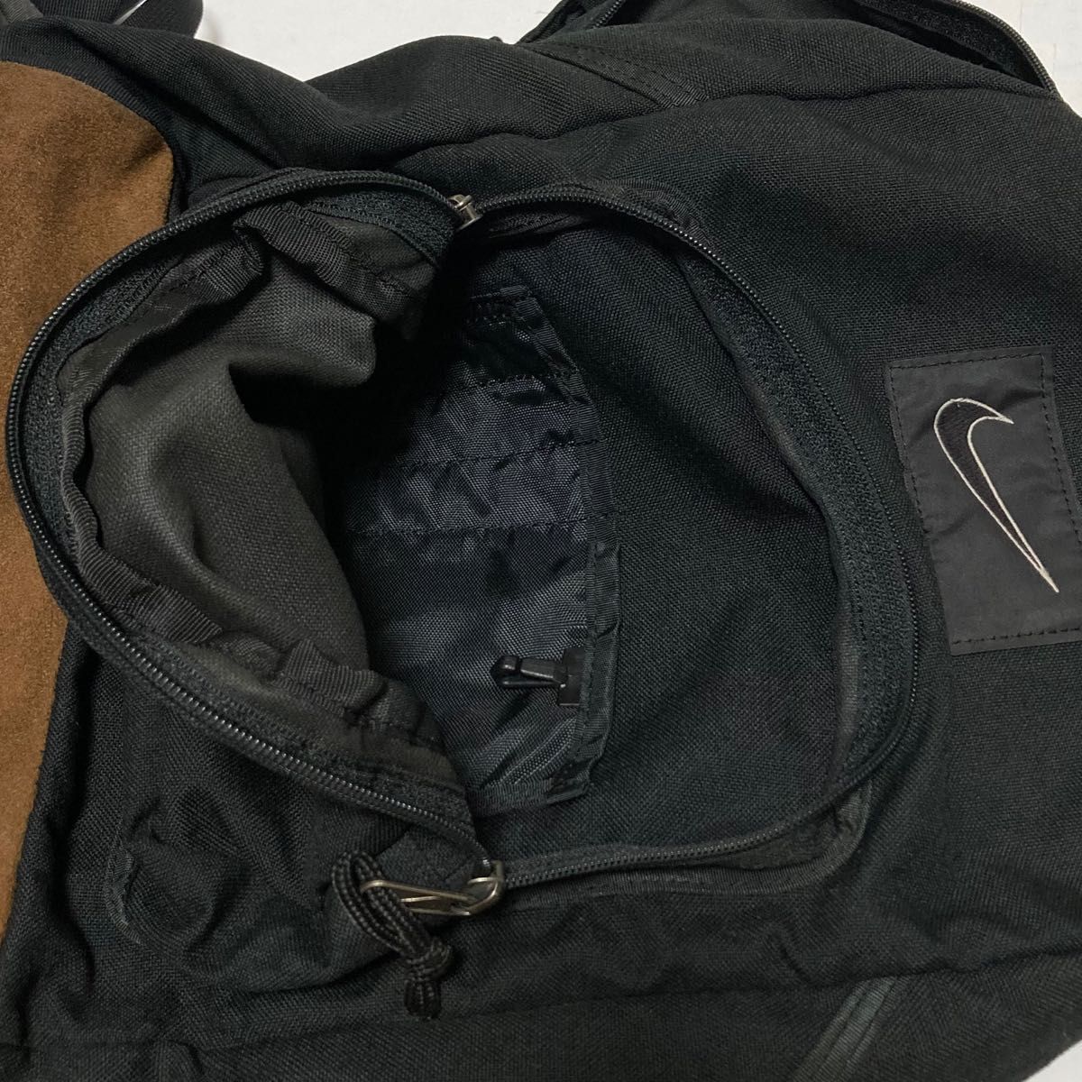 90s NIKE リュック スウェード ナイキ デイパック ヴィンテージ 銀タグ