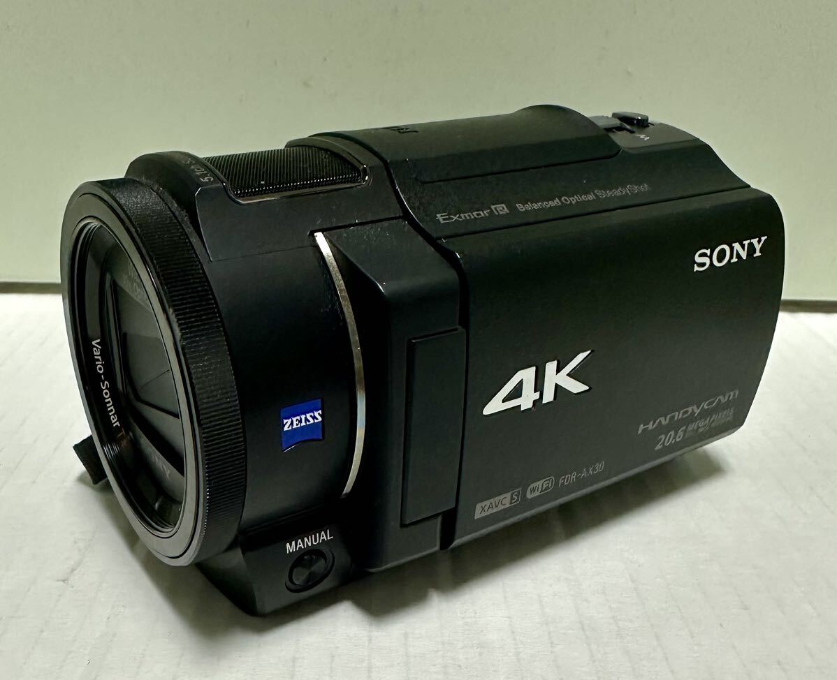 ジャンク・訳あり] SONY FDR-AX30 ソニー デジタルビデオカメラ 4K