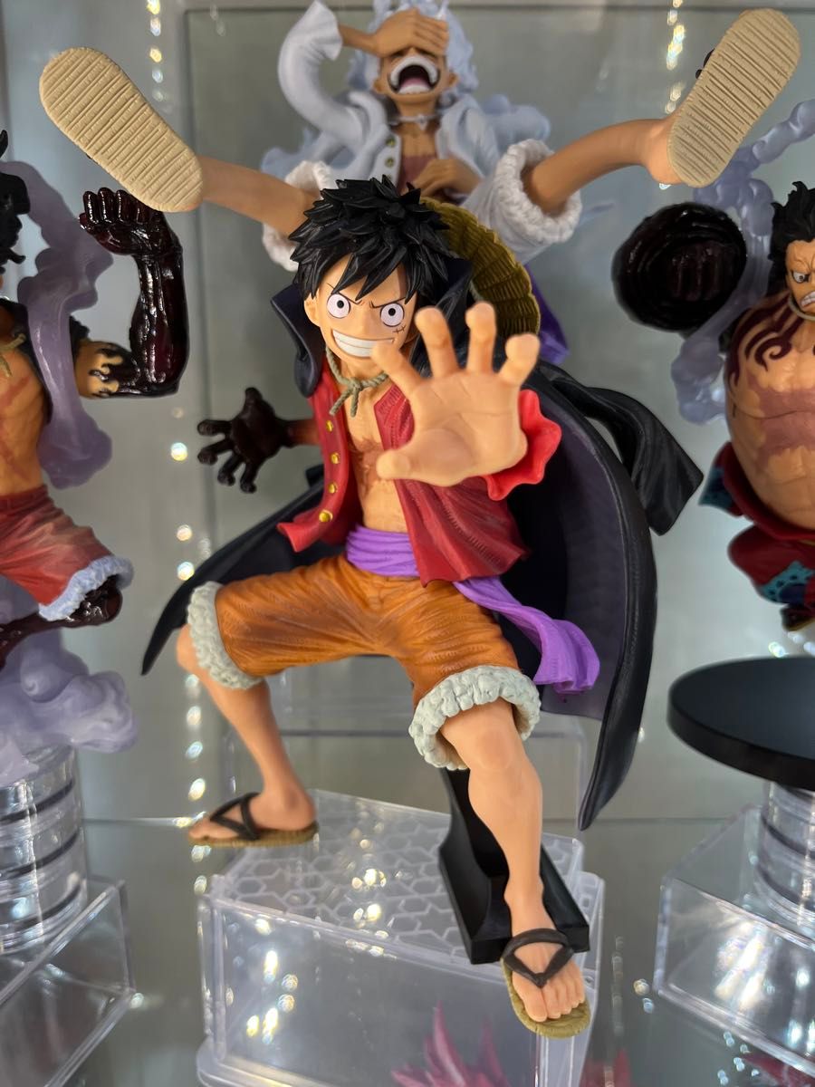 ワンピース KING OF ARTIST ルフィ ギア5 ボニー フィギュア 2種セット