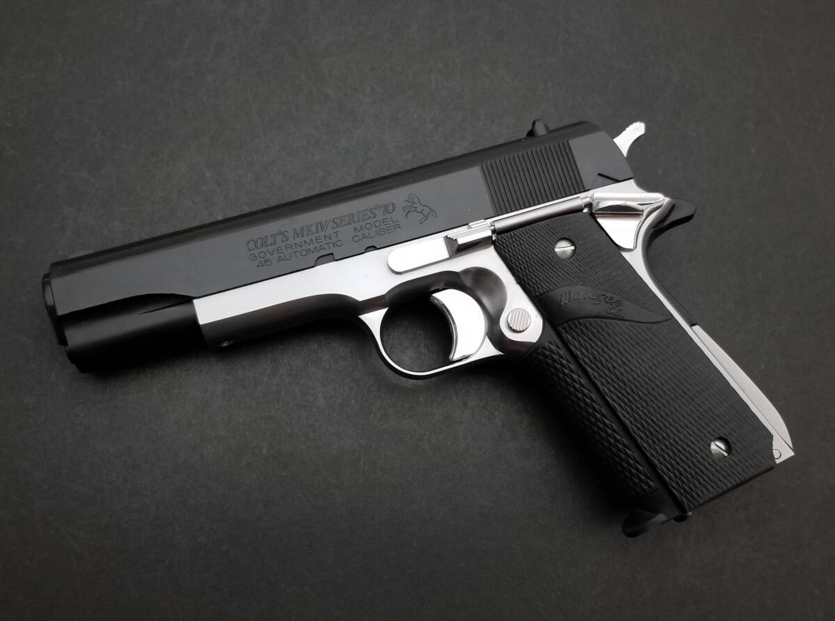 マルゼン 純正ABSガスブロ コルト ガバメント S70 ブラックモデル