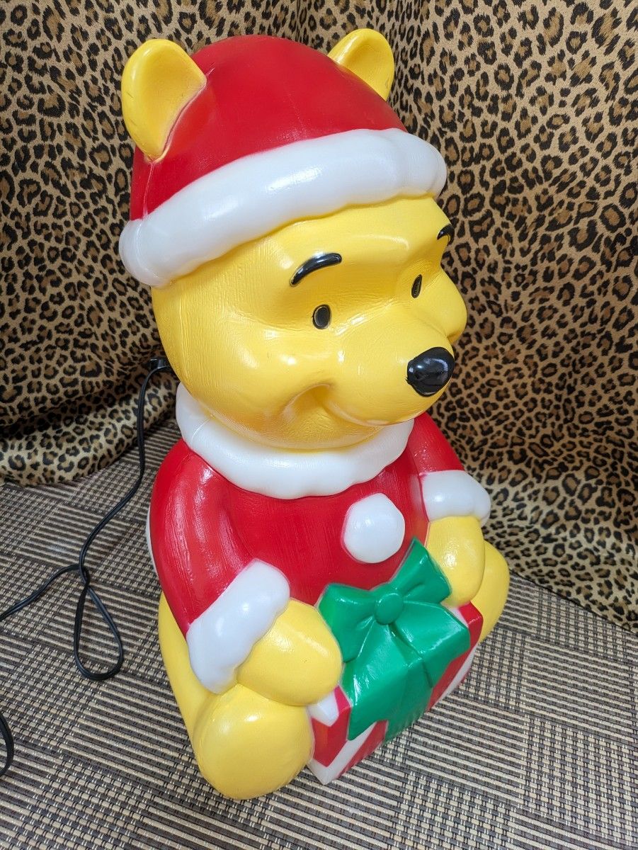くまのプーさん クリスマスライト イルミネーション サンタ ディズニー