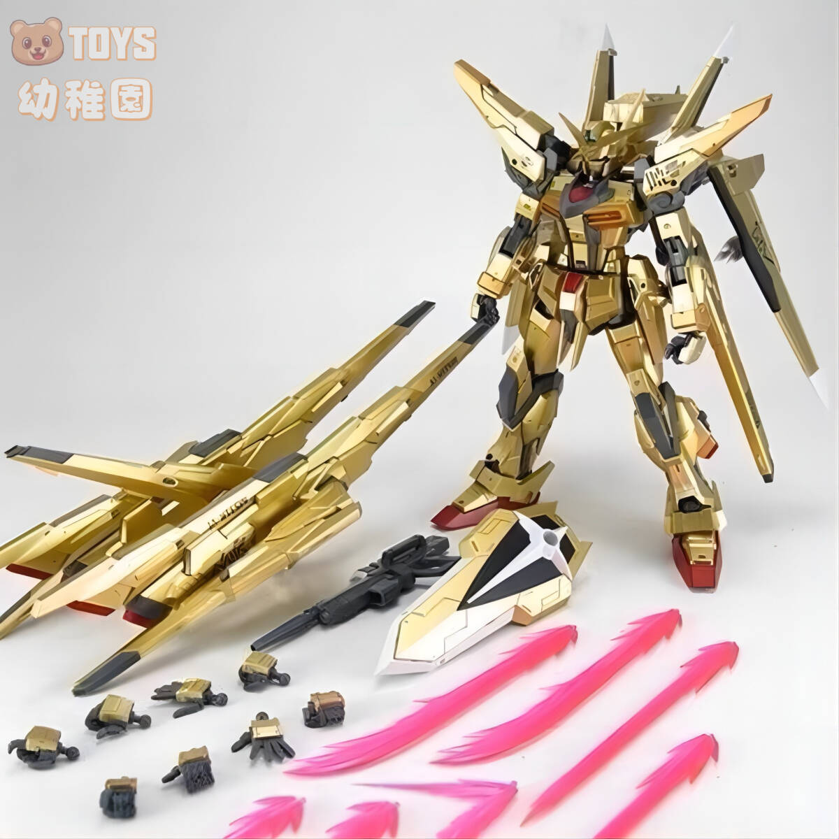 Yahoo!オークション - 【大道モデル】1/100 MG ORB-01 アカツキガンダ