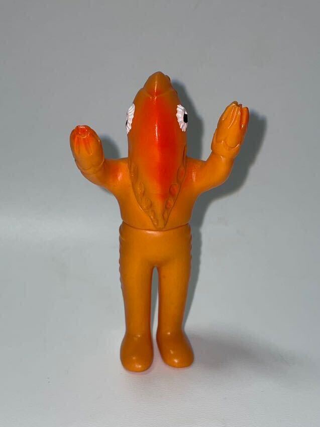 当時物 ブルマァク 怪獣 メトロン星人 ソフビ ブルマァク 怪獣シリーズ