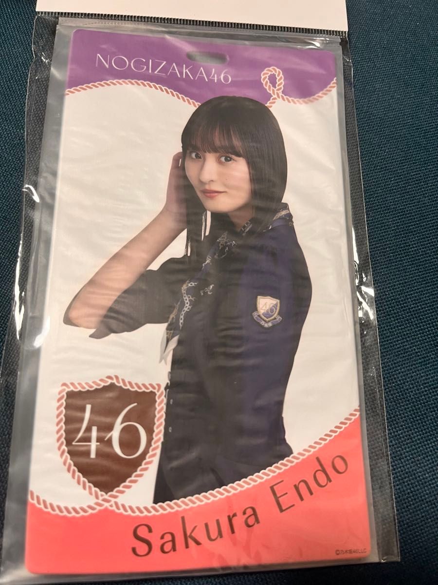 乃木坂46 遠藤さくら直筆サイン入りチケットホルダーチケホル