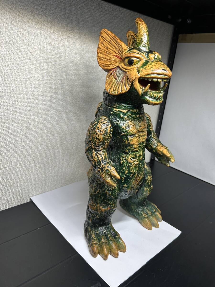 Yahoo!オークション - マルサン オリジナル 怪獣 当時物 ソフビ 特大