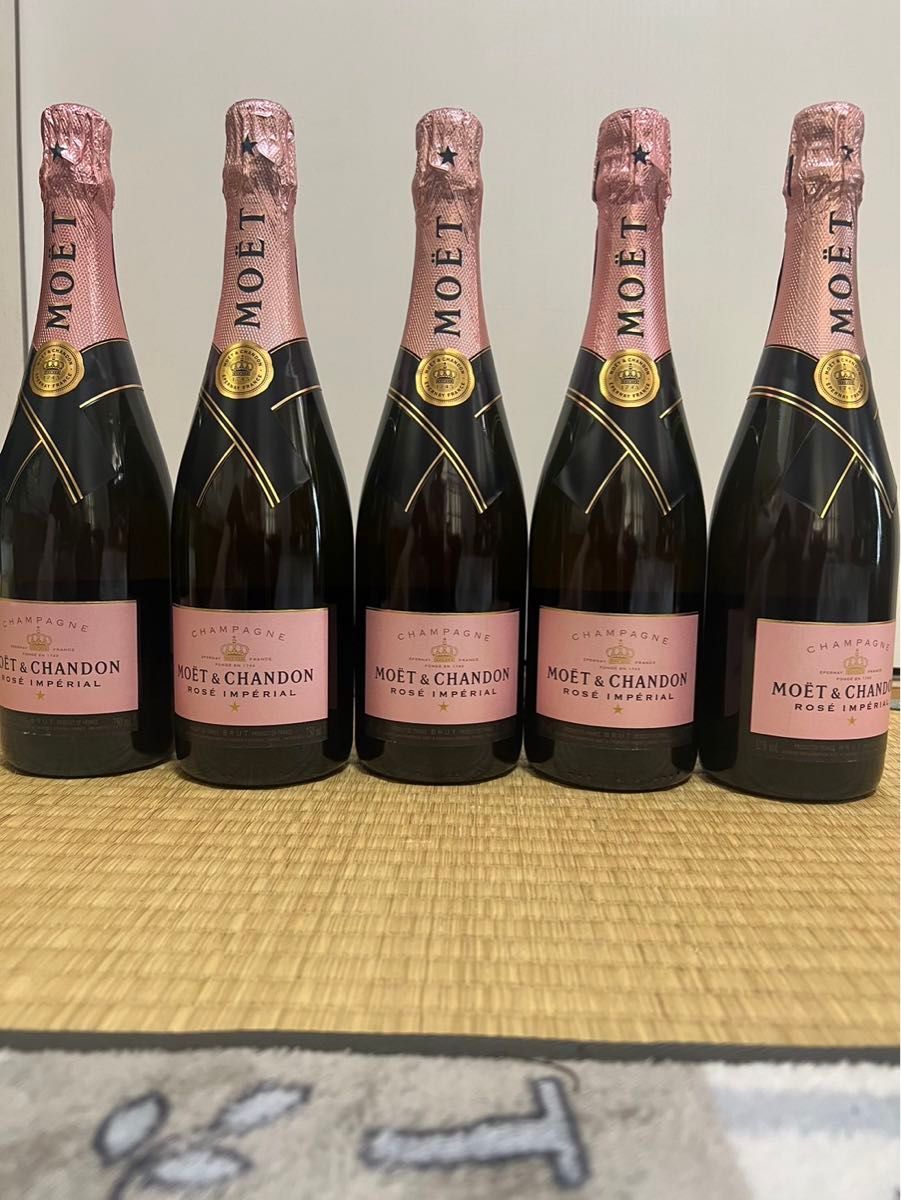 MOET CHANDON 新商品 750ml 5本セット モエ シャンパン シャンドン