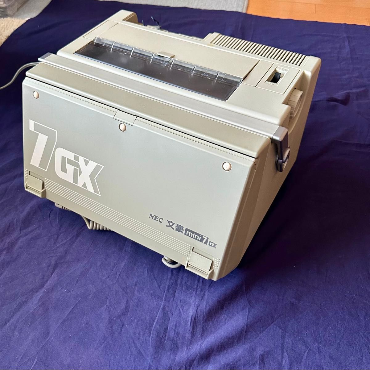 ワープロ NEC 文豪mini7GX【動作確認済】｜Yahoo!フリマ（旧PayPayフリマ）