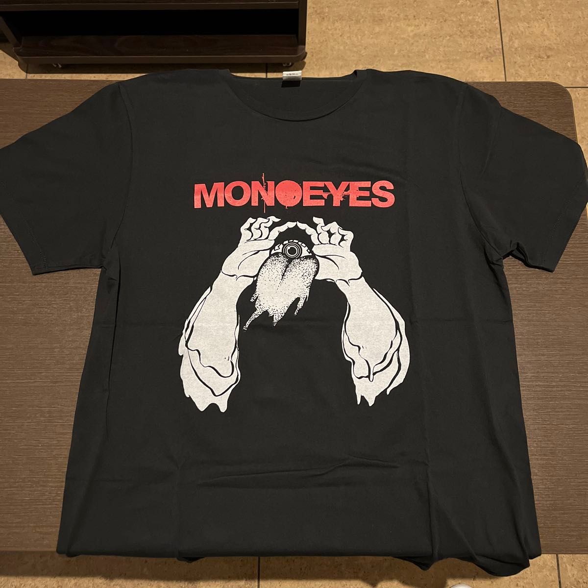 MONOEYES VANLI REDLINE コラボTシャツ REDLINE の MONOEYES コラボT