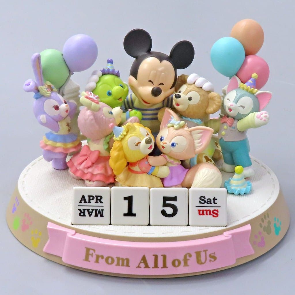 ダッフィーアンドフレンズ 万年カレンダー ディズニー、「ダッフィー