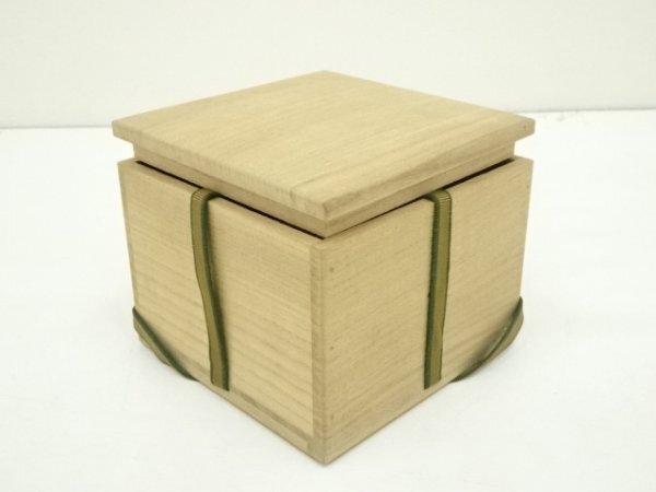 ys6960869; 京焼 加藤春永造 粉引茶碗（共箱）【道】