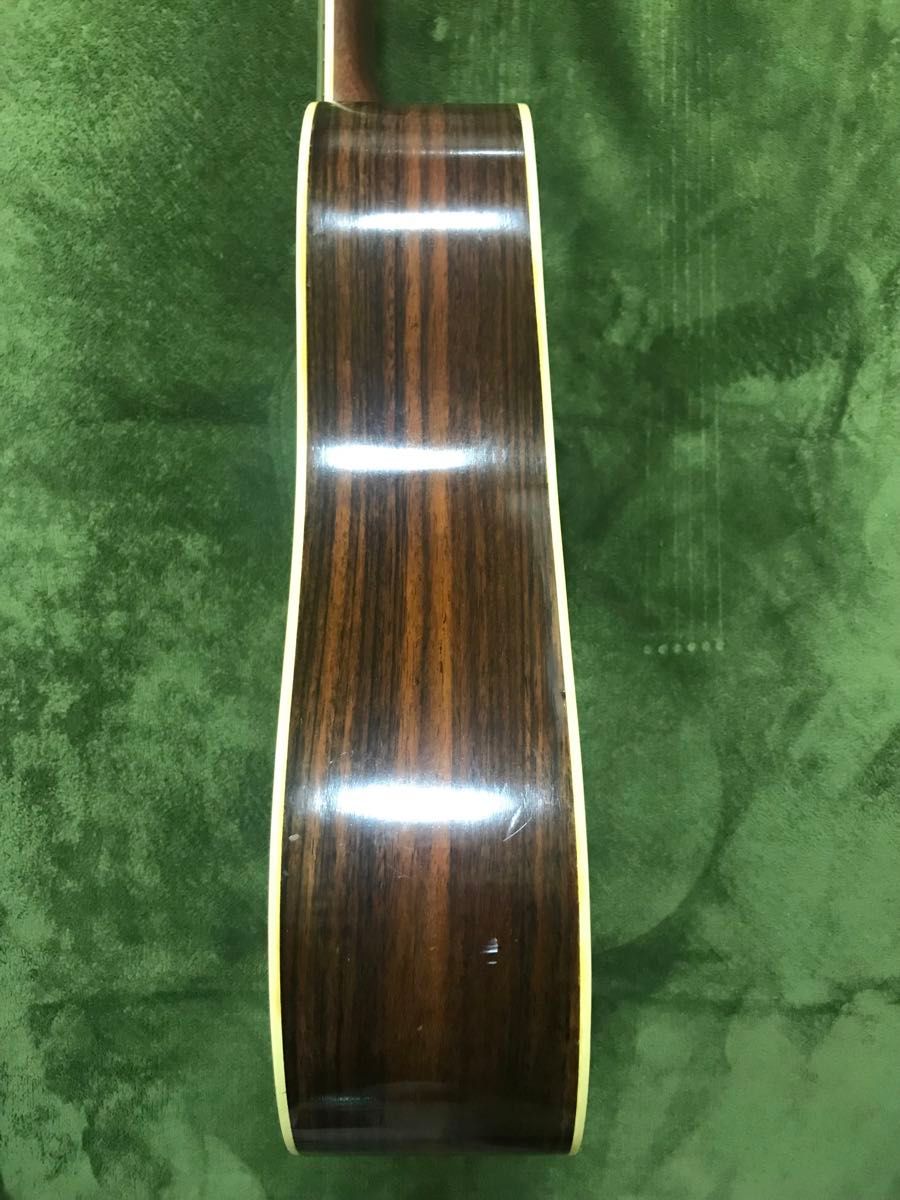 Bellame W-200 キズ多しヴィンテージアコギ 弦高低く弾きやすい