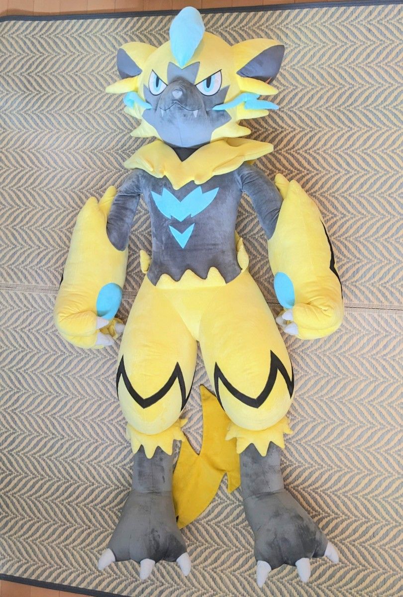 等身大ゼラオラ ぬいぐるみ ポケモンセンターオンライン限定 ゼラオラ