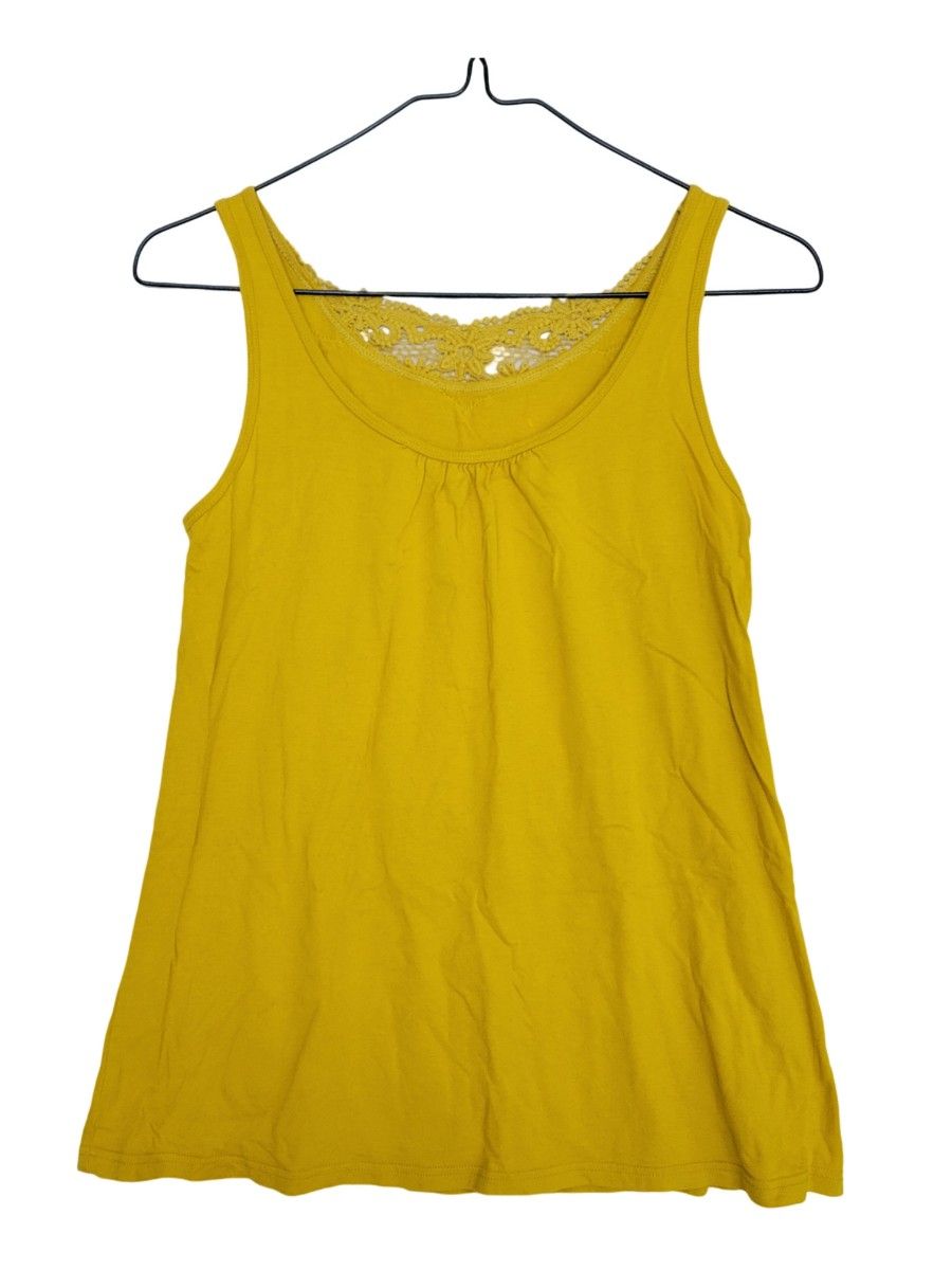 ALPHAICON イエロー タンクトップ Mサイズ ALPHAICON イエロー タンク